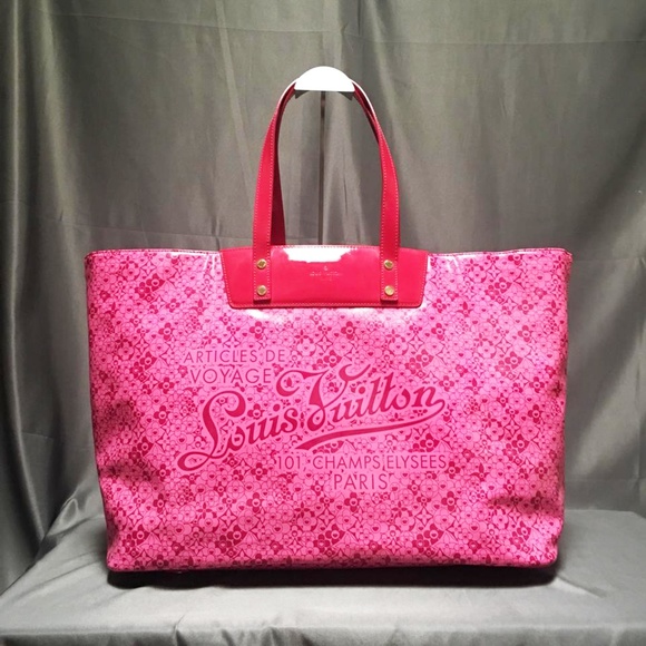 Louis Vuitton Handbags - Louis Vuitton Cosmic Blossom Murakami Rose Pink GM